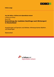 Title: Entwicklung der medialen Nachfrage nach Wintersport in Deutschland