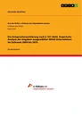 Title: Die Entsprechenserklärung nach § 161 AktG. Empirische Analyse der Angaben ausgewählter HDAX Unternehmen im Zeitraum 2009 bis 2015