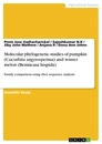 Título: Molecular phylogenetic studies of pumpkin (Cucurbita argyrosperma) and winter melon (Benincasa hispida)