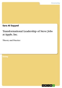 Titel: Transformational Leadership of Steve Jobs at Apple, Inc.