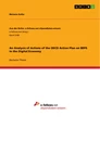 Titel: An Analysis of Actions of the OECD Action Plan on BEPS in the Digital Economy