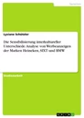 Titre: Die Sensibilisierung interkultureller Unterschiede. Analyse von Werbeanzeigen der Marken Heineken, SIXT und BMW