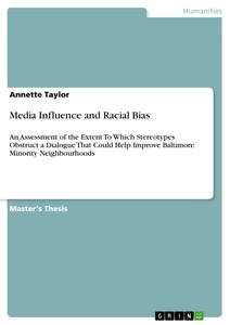 Titel: Media Influence and Racial Bias