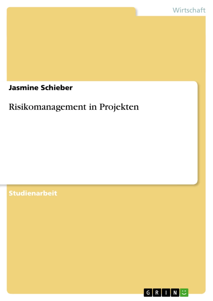 Titel: Risikomanagement in Projekten