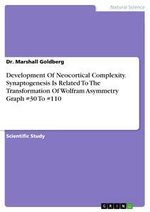 Titel: Development Of Neocortical Complexity. Synaptogenesis Is Related To The Transformation Of Wolfram Asymmetry Graph #30 To #110