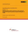 Titre: United Kingdom reforms of the law on the passing of property of a specific quantity of goods forming part of a bulk