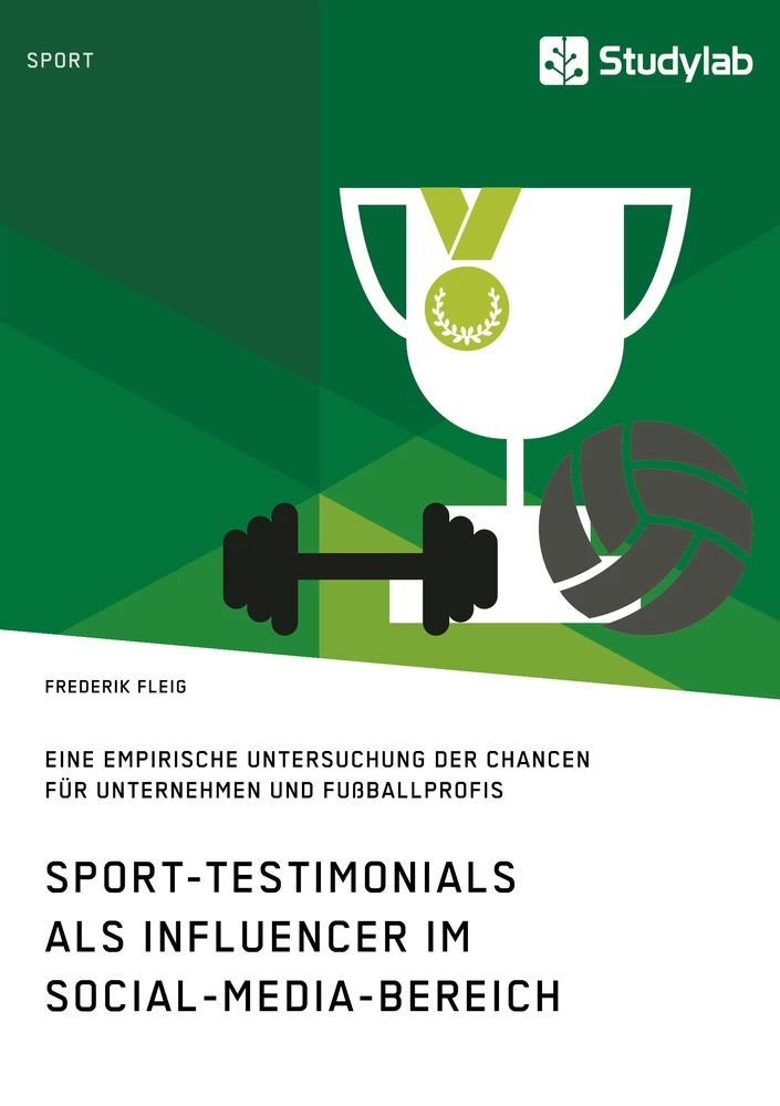 Titel: Sport-Testimonials als Influencer im Social-Media-Bereich