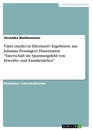 Título: Väter (nicht) in Elternzeit? Ergebnisse aus Johanna Possingers Dissertation "Vaterschaft im Spannungsfeld von Erwerbs- und Familienleben"