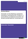 Titre: Potentiale zur Erschließung zusätzlicher Einnahmen niedergelassener Fachärzte in Deutschland, exemplarisch betrachtet am Beispiel gynäkologischer Facharztpraxen