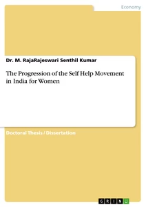 Title: The Progression of the Self Help Movement in India for Women