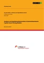 Title: Analyse von Kapitalmarktanomalien in Deutschland durch Capital Asset Pricing Models