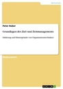 Titre: Grundlagen des Ziel- und Zeitmanagements