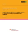 Title: Die Entscheidung des BVerfG vom 20.12.2007 zu den Hartz IV-Arbeitsgemeinschaften und die Aufgaben der Landkreise