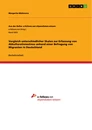 Titel: Vergleich unterschiedlicher Skalen zur Erfassung von Akkulturationsstress anhand einer Befragung von Migranten in Deutschland