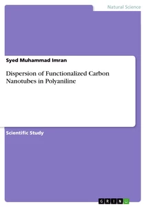 Titel: Dispersion of Functionalized Carbon Nanotubes in Polyaniline