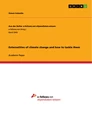 Titel: Externalities of climate change and how to tackle them