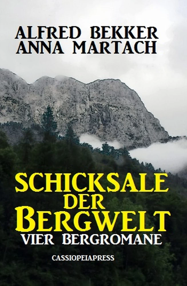 Titel: Vier Bergromane: Schicksale in der Bergwelt