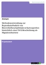 Titel: Methodenentwicklung zur Reproduzierbarkeit von Bis(2-ethylhexyl)phthalat in Kartonproben hinsichtlich einer TiO2-Beschichtung als Migrationsbarriere