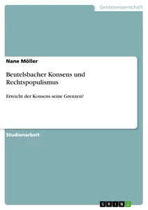 Titre: Beutelsbacher Konsens und Rechtspopulismus