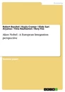 Titre: Akzo Nobel - A European Integration perspective