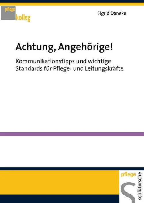 Titel: Achtung, Angehörige!