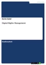 Titre: Digital Rights Management
