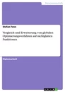 Title: Vergleich und Erweiterung von globalen Optimierungsverfahren auf nichtglatten Funktionen