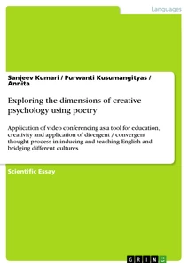 Título: Exploring the dimensions of creative psychology using poetry
