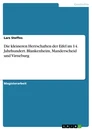 Título: Die kleineren Herrschaften der Eifel im 14. Jahrhundert. Blankenheim, Manderscheid und Virneburg