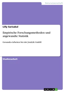 Title: Empirische Forschungsmethoden und angewandte Statistik