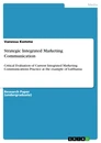 Titre: Strategic Integrated Marketing Communication