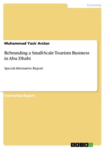 Título: Rebranding a Small-Scale Tourism Business in Abu Dhabi