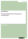 Título: Deutsche Kinderrechte mit Bezug auf Grundschulen