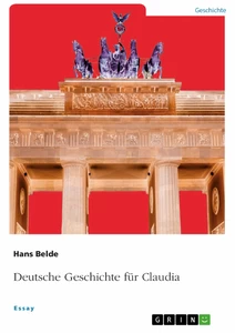 Título: Deutsche Geschichte für Claudia