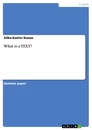Titel: What is a TEXT?