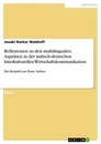 Título: Reflexionen zu den multilingualen Aspekten in der indisch-deutschen Interkulturellen Wirtschaftskommunikation