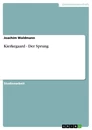 Título: Kierkegaard - Der Sprung
