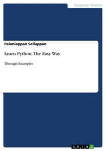 Titel: Learn Python. The Easy Way