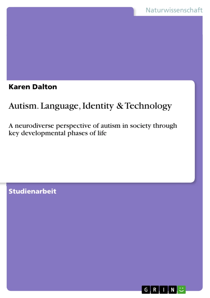 Title: Autism. Language, Identity & Technology