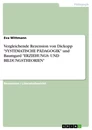 Título: Vergleichende Rezension von Dickopp "SYSTEMATISCHE PÄDAGOGIK" und Baumgard "ERZIEHUNGS- UND BILDUNGSTHEORIEN"