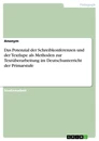 Title: Das Potenzial der Schreibkonferenzen und der Textlupe als Methoden zur Textüberarbeitung im Deutschunterricht der Primarstufe