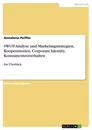 Titre: SWOT-Analyse und Marketingstrategien, Kooperationen, Corporate Identity, Konsumentenverhalten