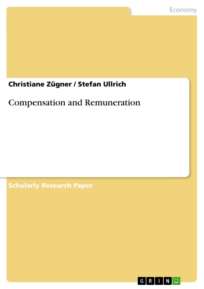 Title: Compensation and Remuneration