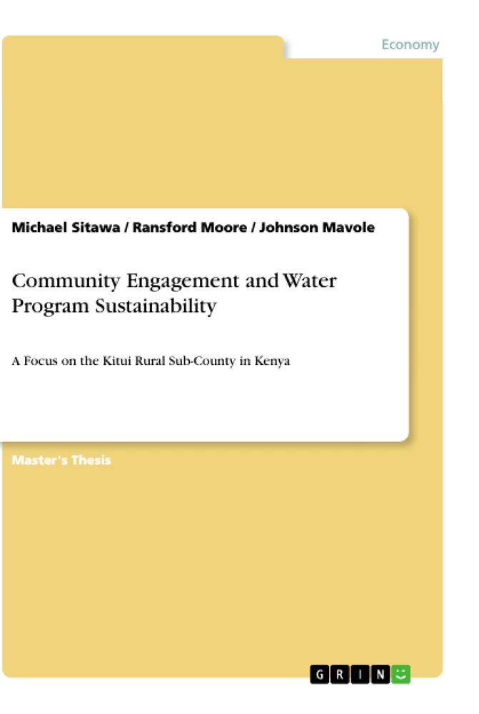 Titel: Community Engagement and Water Program Sustainability
