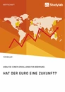 Título: Hat der Euro eine Zukunft? Analyse einer unvollendeten Währung