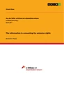 Title: The information in accounting for emission rights
