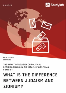 Titel: What is the difference between Judaism and Zionism? The impact of religion on political decision-making in the Israeli-Palestinian conflict