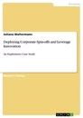 Title: Deploying Corporate Spin-offs and Leverage Innovation