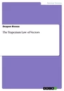 Title: The Trapezium Law of Vectors