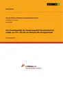Title: Die Umweltpolitik der Bundesrepublik Deutschland im Lichte von Art. 20a GG am Beispiel der Energiewende